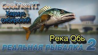 Как поймать Хариуса сибирского на реке Обь???Реальная рыбалка 2!!!