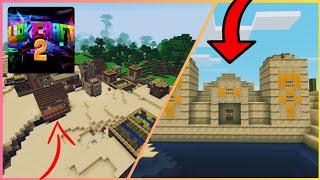 Best Survival Seed in Lokicraft 2 - Huge village and Desert temple