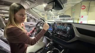 Новая русификация Toyota Highlander. Лиса рулит