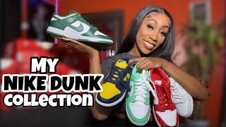 NIKE DUNKS COLLECTION | SHOE COLLECTION | SNEAKER COLLECTION + SNEAKER UNBOXING