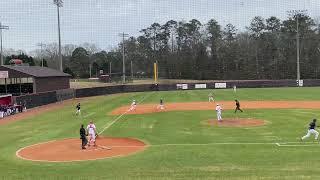 KJ Leshko Records Forceout at Third ⬆️7 - Francis Marion Patriots vs Newberry Wolves 2/4/2024