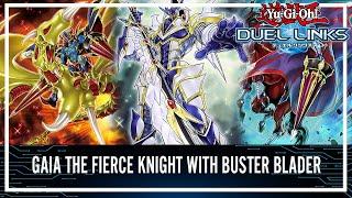 Gaia The Fierce Knight with Buster Blader Negate and Destroy Opponent Cards!? [Yu-Gi-Oh! Duel Links]