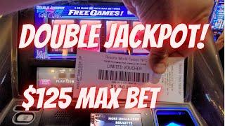 HUGE HITS ON DOUBLE JACKPOT - $125/Spin (Resorts World NYC) High Limit