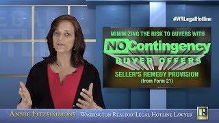 Minimizing Buyer Risk on No Contingency Offers