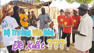 Huy Khánh Vlogs || Bộ Trưởng Văn Hóa Angola Đề Xuất Nhân Rộng Mô Hình Làng Việt Nam Trên Toàn Quốc