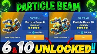 I BOUGHT PARTICLE BEAM 6 & 10  || MECH ARENA || HRG ||