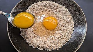 Just Mix 1 cup of Oats & 2 Eggs Its So Delicious/5 Mnts Simple Breakfast Recipe/Healthy & Cheap Meal