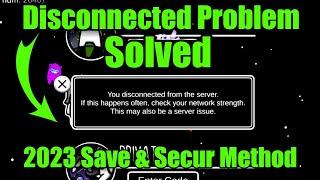 Among Us everytime Best Server 2023 Fix || Disconnected Problem Solved