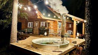 Remote Off Grid Alaskan Cabin ||PROJECT EROSION CONTROL & HOT TUB||