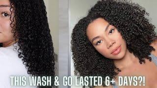 My Recent GO-TO Wash & Go For Humidity! | Perfect For Thick Low Porosity 3c/4a Curls! MUST WATCH!