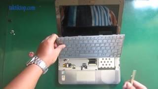 How To Replace Keyboard Toshiba NB200 NB205 NB250 NB255