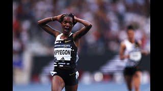 5000 M WOMAN FULL RACE PARIS Diamond League 2023 #WR