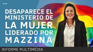 Las últimas palabras de Mazzinatras el cierre del Ministerio de Mujeres