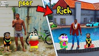 Franklin & Shinchan Change Their Poor Life to Richest Life in GTA 5