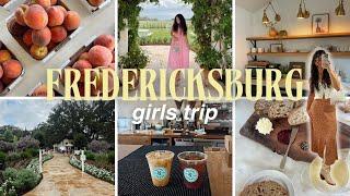 first time in TX wine country  girls trip to Fredericksburg! cafes, wineries, & Noah Kahan concert