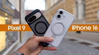 Pixel 9 vs. iPhone 16: A Day in the Life | Camera & Battery Test