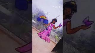 Unboxing DIY window art princess #princess #windowart