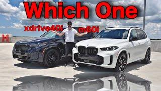 2025 BMW X5 Xdrive40i vs X5 m60i Which One is Better | All Specs &Test Drive