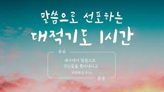 [예수예수교회] 대적기도 1시간 반복