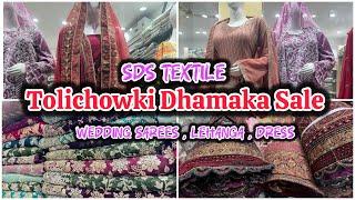 Tolichowki Dhamaka Sale Staft || Premium Quality Collection “ Wedding Saress , Lehanga , Dresses