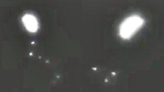 Egg Shaped UFO Caught On Camera Dropping Orbs