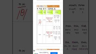 #발음기호 #영어발음 #영어자음읽기 #th발음 #번데기발음 #bath읽기 #뉴욕제니어학원