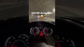 BMW M5 V10 muffler delete  #shorts