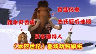 毒魂X：希德其实是地懒而非树懒，迪亚哥属于哪种剑齿虎？【浅析《冰河世纪》登场的动物】