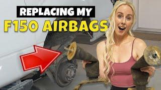 F150 Heavy Duty Airbag Kit - GIRL INSTALL (AIRLIFT 5000!!!)