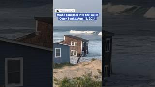 Another house collapses into the sea along North Carolina’s Outer Banks