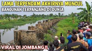 VIRAL !! Inilah Bangunan Kuno Terpenjang Di Dunia Yang Ditemukan Di Jombang Jawa Timur