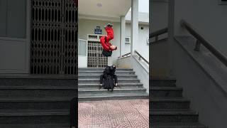 Money Heist Tutorial Side Flip SWAT || 2.0 #moneyheist #parkour #police #tutorial #sideflip