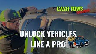 Cash Tows EXCLUSIVE: Professional Lockout Kit for Towing & Roadside Assistance