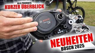 BOSCH E BIKE Motor & alle Neuheiten in 3 Minuten!