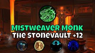 +12 The Stonevault Mistweaver Monk Season 1 The War Within Mythic+