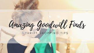Amazing Goodwill Finds: Thrift Shopping Tips