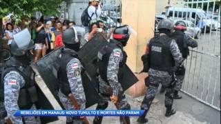 Novo tumulto em presídio de Manaus termina em morte e transferências