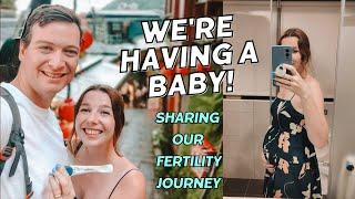 We have some news ...  | Our pregnancy journey (realistic insight & fertility struggles)