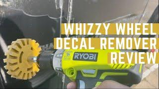 Whizzy Wheel Review - How to remove decal residue from a vehicle