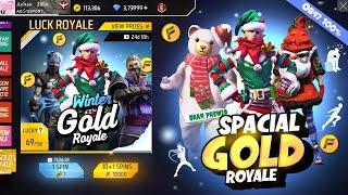 Winter Special Gold Royale | Special Gold Royale | Free Fire New Event | FF New Event Today