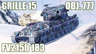 FV215b 183, Grille 15 & Obj. 777 ● WoT Blitz