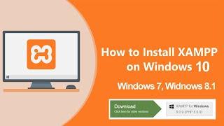 How to install Xampp Server Coding software on Windows 7,8.1, 10,11? // Smart Enough