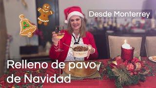 Relleno de pavo de Navidad