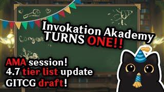 Invokation Akademy ONE YEAR ANNIVERSARY CELEBRATION STREAM!