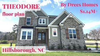 THEODORE PLAN By Drees Homes | Hillsborough, NC Luxury New Construction | Raleigh NC Real Estate