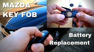 Mazda Key FOB - How To Replace The Battery