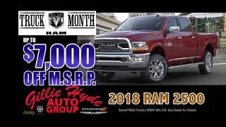 Gillie Hyde Auto Group- Truck Month February 2018