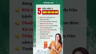 5 Dấu Hiệu Cảnh Báo Khi Ngủ #Shorts