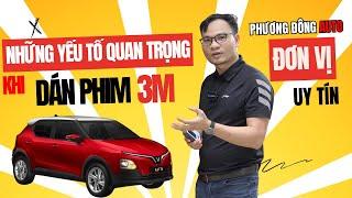 Những yếu tố quan trọng khi dán phim cách nhiệt 3M Crystalline | Phương Đông Auto