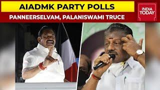 O Panneerselvam & K Palaniswami Elected Unopposed As Coordinator, Joint Coordinator Of AIADMK